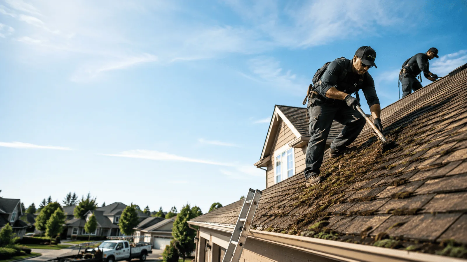 Roof Moss Removal in Spring Lake, MI near me